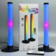 Світлодіодні панелі 27,5см 2шт RGB Ambiance з APP Smart від USB та пультом, чорні - зображення 4
