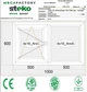 Окно Steko 1000 х 600 мм 2-стекла/аргон, форточка с левая - изображение 2