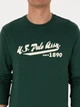 Світшот чоловічий U.S. Polo Assn G081SZ082-000-2338659 (Koyu Yeşil) XL Зелений (8683859745074) - зображення 6