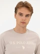 Свитшот мужской U.S. Polo Assn G081SZ082-000-2303161(Taş) L Бежевый (8683859425549) - зображення 5