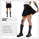 Юбка-шорты посажена на широкую кокетку с принтом Мини TUR WEAR Черная XS (000017756) - изображение 1