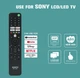 Пульт для телевизора Sony Huayu RM-L1690 IR корп. RMF-TX500U универсальный - изображение 2