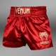 Шорты для тайского бокса и кикбоксинга Venum Classic (Muay Thai Shorts) красный р. S (Рост: 130–140 см | Вес: 30–35 кг) - изображение 1