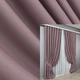 Комплект готовых штор VR-Textil Блэкаут Midnight № 1679ш Пудровый 100х290 см 2 шт (31-0095) - изображение 1