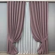 Комплект готовых штор VR-Textil Блэкаут Midnight № 1679ш Пудровый 100х290 см 2 шт (31-0095) - изображение 2