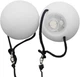 М'яч світлодіодний LED Light Ball Poi dance для жонглювання RGB на мотузці 2 шт (5134) - зображення 1