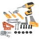 Набор инструментов Power Tools интерактивный шуруповерт световые эффекты 26 прдм (T012A) - изображение 2