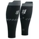 Гетры компрессионные Compressport R2 Oxygen Black/steel grey XL (100007825) - изображение 1