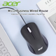 Мишка ігрова Acer M113 безшумна, миша для ноутбука чи комп'ютера дротова - зображення 5