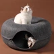 Интерактивный туннель-лежанка для животных Me&Pet L Серый (NMP05-02) - изображение 8