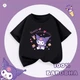 Детская футболка для девочки Kuromi, хлопковая, 140р, черная (FK0003) - изображение 3