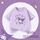 Дитяча футболка для дівчинки Kuromi, бавовна, 134р, бузкова (FK00011) - зображення 5