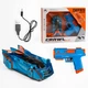Антигравітаційна машина на радіокеруванні Wall Racer: їздить по стінах і стелі, з лазерним пультом, червона - изображение 1