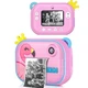 Дитячий фотоапарат миттєвого друку YT008 PINK FLAMINGO з підтримкою microSD - зображення 2