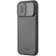 Карбоновая накладка Nillkin CamShield Pro для Apple iPhone 17 (6.3") Transparent black - изображение 2