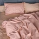 Простынь MirSon King Size 220x240 см 22-1444 Gentle Peach Glow (2200012407004) - изображение 5