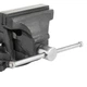 Тиски слесарные поворотные Intertool 125мм (HT-0082) - изображение 5