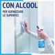 Очисник-спрей зі спиртом для скла і дзеркал Quasar Vetri con alcool 580ml - зображення 6