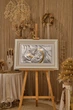 Серебряная икона Святое Семейство (LE 4656 ORO DM 8330 BG) 82x55 см - изображение 6