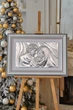Икона серебряная Святая Семья (LE 4656 DM 8330 GY) 82x55 см - изображение 5