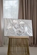 Серебряная икона Святая Семья (LE 4656 ) 35*55 см - изображение 3