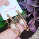 Серьги Xuping Jewelry длина 3см жемчуг 7мм медицинское золото позолота 18К с1632 - изображение 3