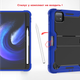 Противоударный чехол с подставкой Shockprof Capsule для планшета Xiaomi Pad 6 / Pad 6 Pro 11" 2023 (Синий) - изображение 6