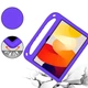 Противоударный детский силиконовый чехол с подставкой EVA Kids Stand на планшет Xiaomi Redmi Pad SE 11" 2023 Фиолетовый - изображение 4