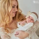 Костюм для крещения девочки Мамине Сонечко Корона маленькая плюс золото 62 велюр молоко + мешочек для первых волосиков в подарок (11218-1) - изображение 5