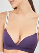 Бюстгальтер без косточек бесшовный с Push-up бесшовный brabrabra 115С 75B Ежевика (6907208008194) - изображение 4