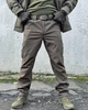 Штани Viking 2.0 SoftShell на флісі олива розмір M - изображение 1