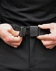 Штани-Джогери Mendos SoftShell на флісі + Ремінь чорні розмір 2XL - изображение 4