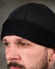 Шапка-Докерка Softshell на флісі чорна розмір One Size - зображення 4