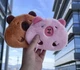 Плюшевая капибара — кошелёк для монет и мелочей, мягкая игрушка-сумка для хранения (124330650) - изображение 4