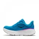 Жіночі кросівки Hoka Bondi 9 Skyward Blue/Neon Fuchsia 39 Блакитний 1162012-SNNF - изображение 2