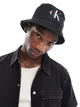 Панама Calvin Klein Jeans Reversible Pride Bucket Hat K40K401033-BEH унисекс черная двухсторонняя - изображение 4