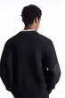 Джемпер чоловічий COS waffle-knit henley jumper 1195723002 XL Синій - зображення 4
