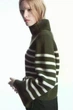 Джемпер жіночий COS striped wool roll-neck jumper 1217308001 M - изображение 2