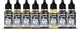 Zestaw farb akrylowych Vallejo Model Color 70.108 Kolory pancerne 8 szt x 18 ml (8429551701082) - obraz 2
