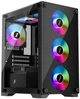 Корпус 1stPlayer X2-M-BK-4F1 Black без БП 324961 - изображение 1