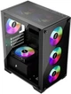 Корпус 1stPlayer X2-M-BK-4F1 Black без БП 324961 - изображение 5