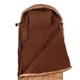 Мешок-кокон-одеяло спальный туристичний 200х85 см -15/-5/+5 Ranger 4 season Brown с чехлом (RA5515B) - изображение 9
