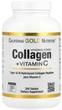 Коллаген + Витамин С, California Gold Nutrition, Тип 1 и 3, Hydrolyzed Collagen Peptides + Vitamin C, 250 таблеток - изображение 4