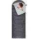 Спальный мешок KingCamp Oasis 250S Comf +12°C / Lim +7°C / Extr -3°C Mediumgrey - изображение 2