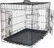 Металлическая клетка-манеж Funfit L 77,5×48,5×55,5 см. Переноска клетка для собаки, кота и других животных - изображение 1