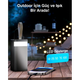 Зовнішній акумулятор Power bank 7GO GPW-01 50000mAh PD22,2W+QC3.0 Повербанк із сонячною батареєю швидка зарядка Чорний - зображення 4