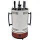 Электрошашлычница Шашлычница Domotec BBQ на 6 шампуров 1000 Вт 2 об/мин до 1,4 кг Красная - изображение 15