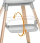 Стульчик Stokke Clikk Cloud Grey (552001) - изображение 2