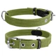Ошейник для собак Collar хлопковая тесьма/двойной 20 мм х 31-41 см Брезент (6136 Col) - изображение 2