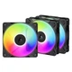 Вентилятор Arctic P12 Pro Reverse A-RGB Black - 3 Pack (ACFAN00333A) - зображення 1